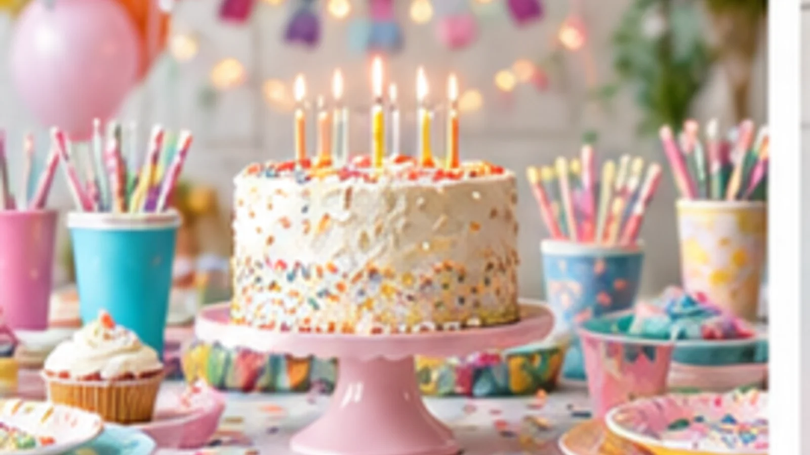 Original commercial hero image for DK Birthdayparty custom birthday party products